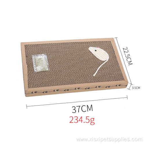 Hot selling interactive cat toy cardboard cat scratcher